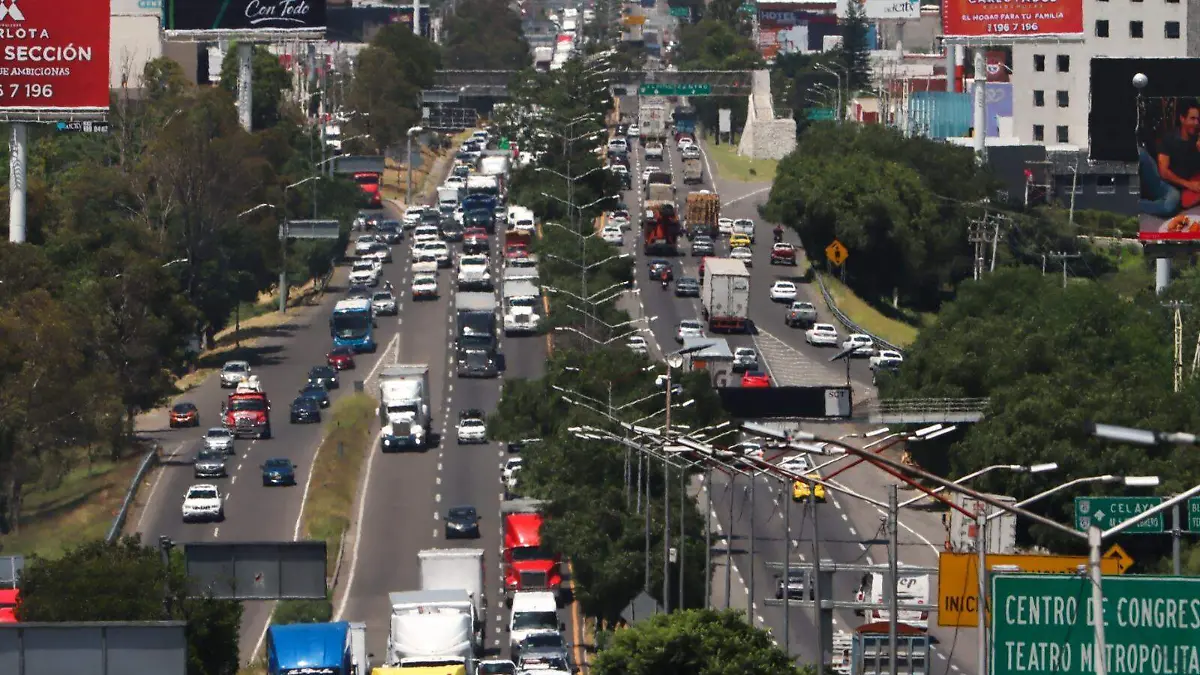 trafico en querétaro